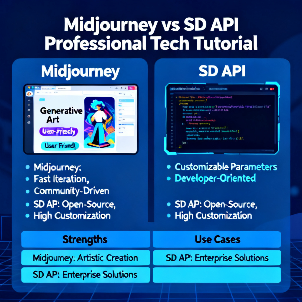 Midjourney vs SD API?2026最新完整教程与实操指南配图2