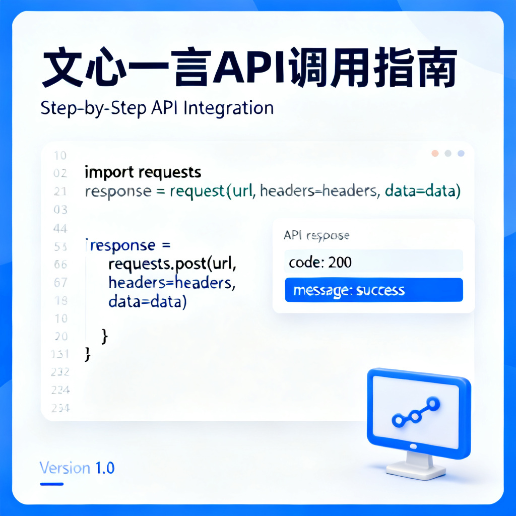 文心一言API调用?2026最新完整教程与实操指南配图1
