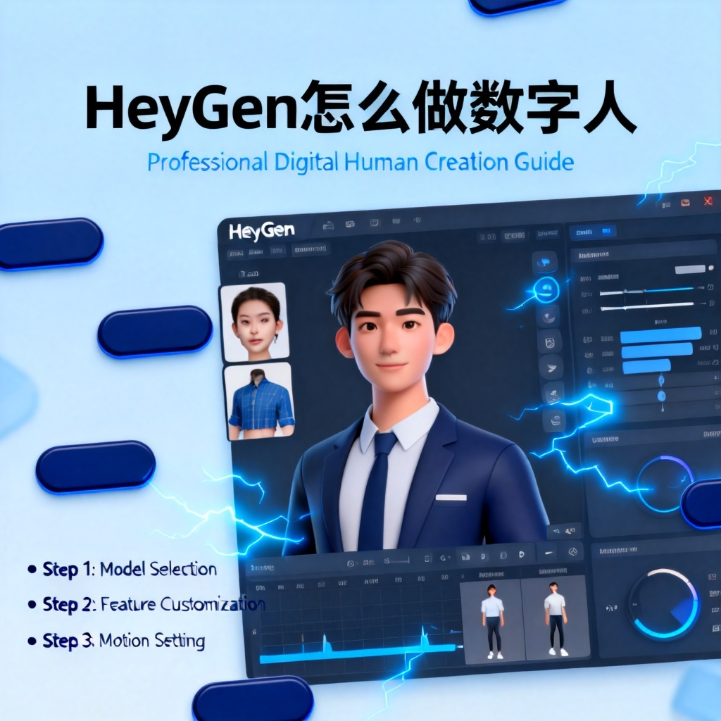 HeyGen怎么做数字人?2026最新完整教程与实操指南配图2