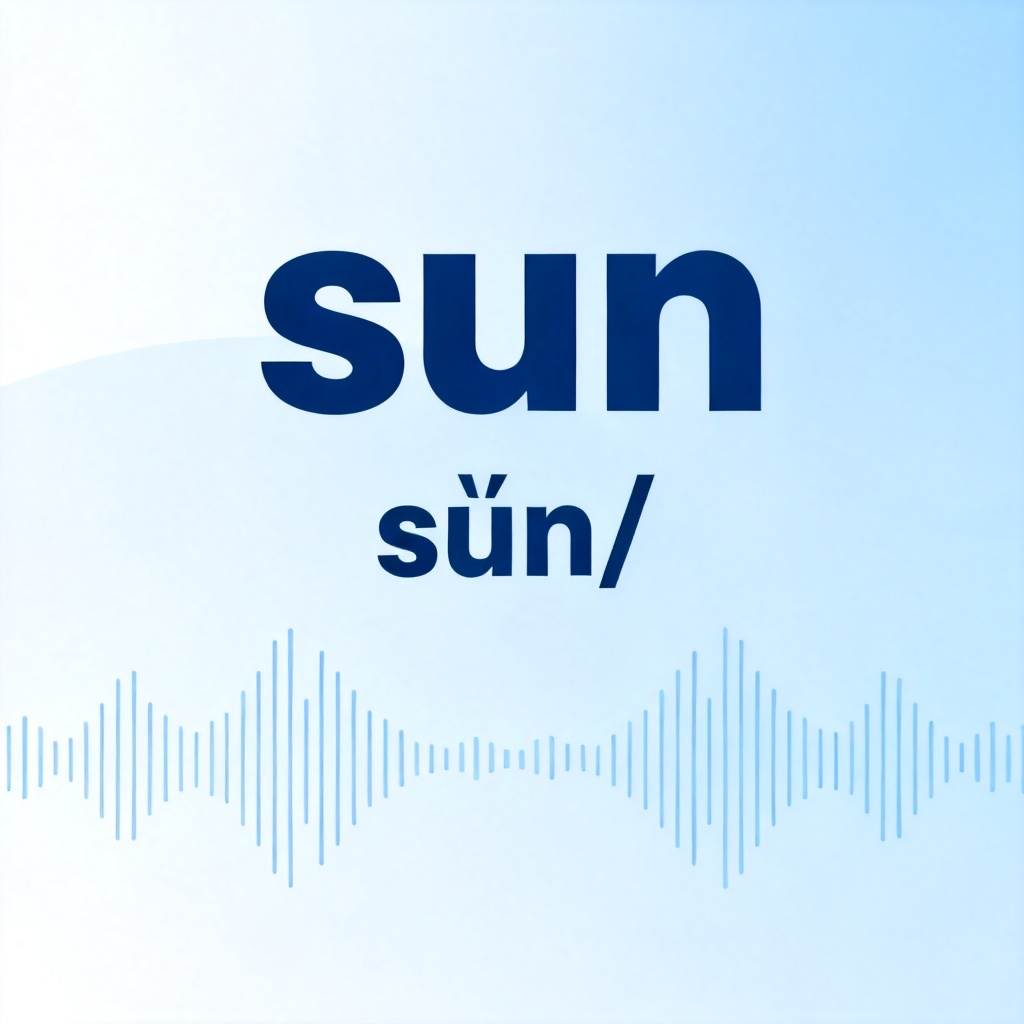 sun怎么用英语怎么读?2026最新完整教程与实操指南配图2