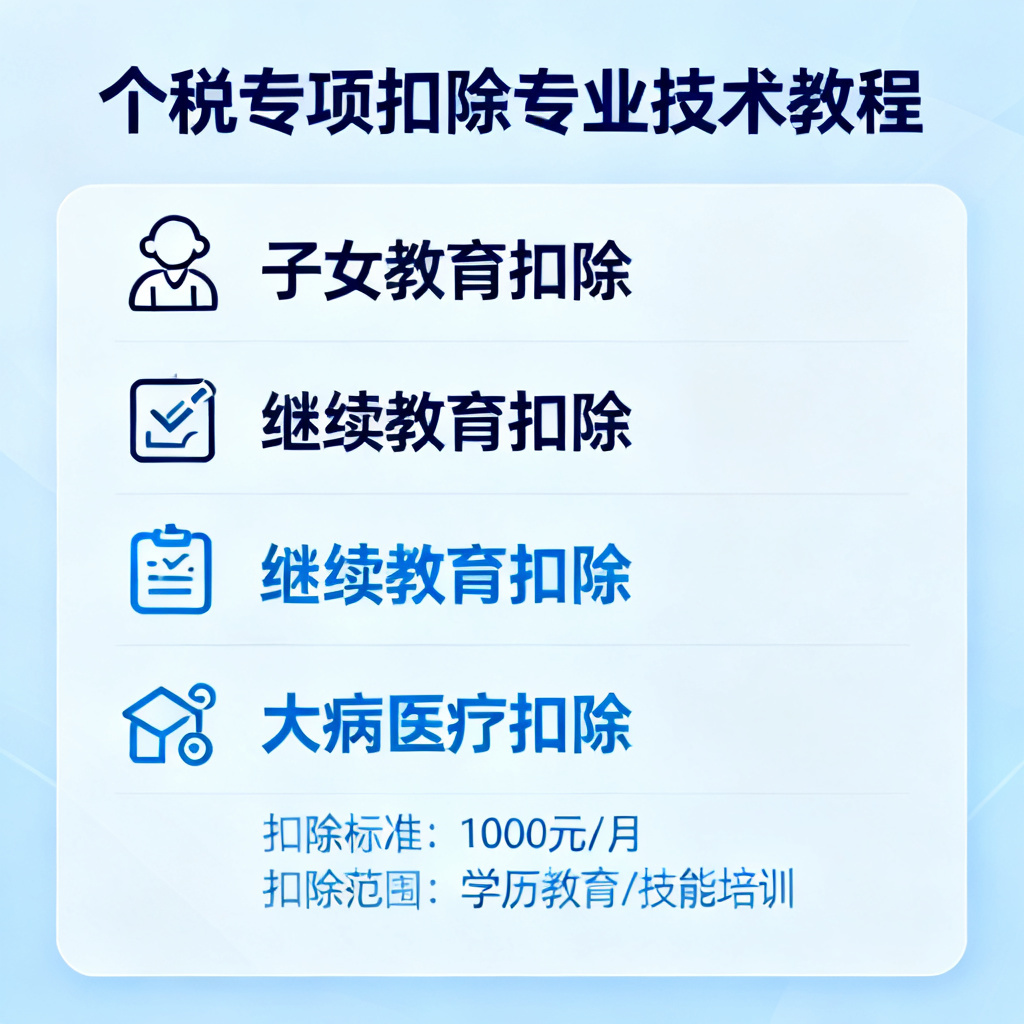 个税专项扣除？2026最新完整教程与实操指南配图2