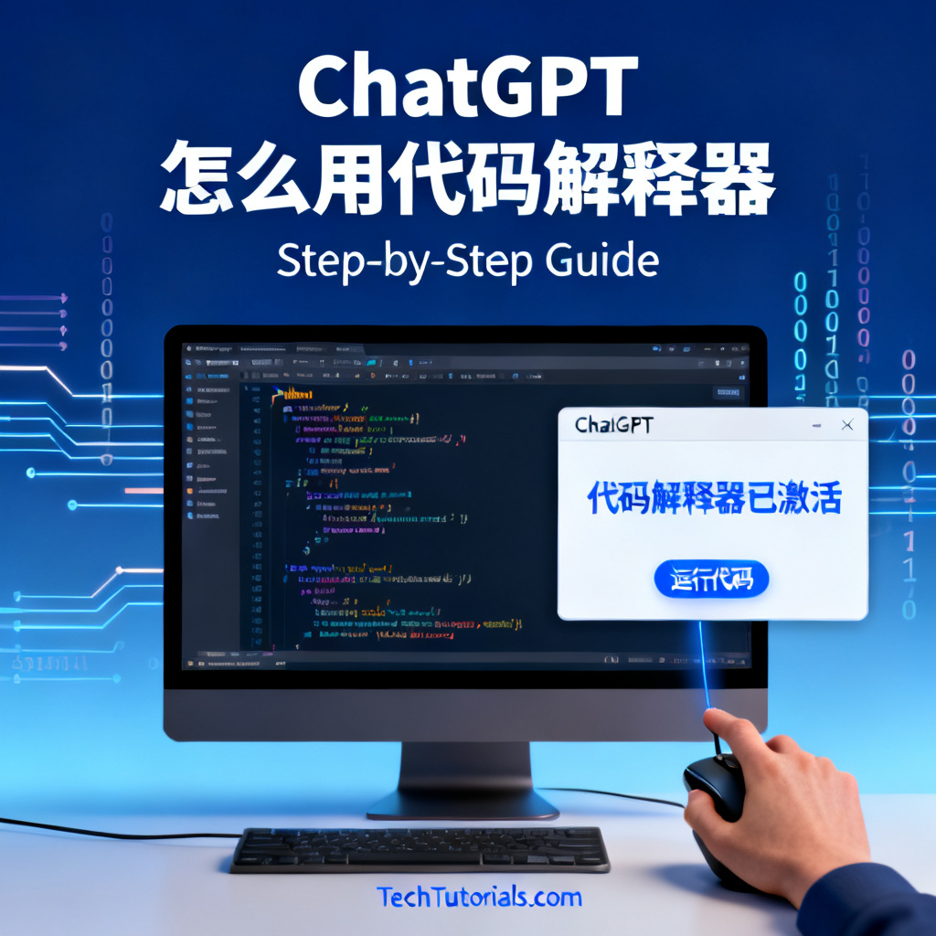 ChatGPT怎么用代码解释器?2026最新完整教程与实操指南配图1