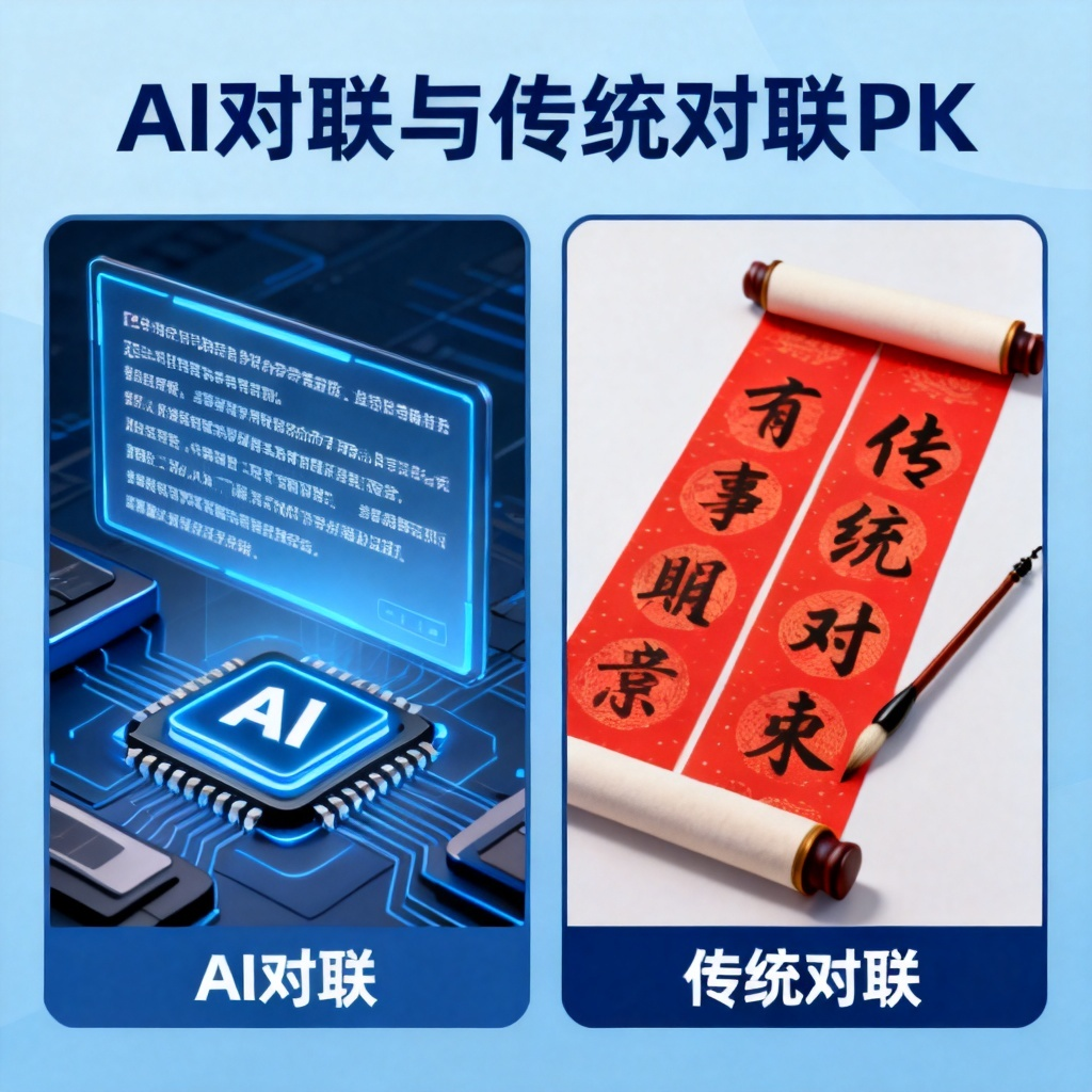 ai对联与传统对联的pk图片大全?2026最新完整教程与实操指南配图1