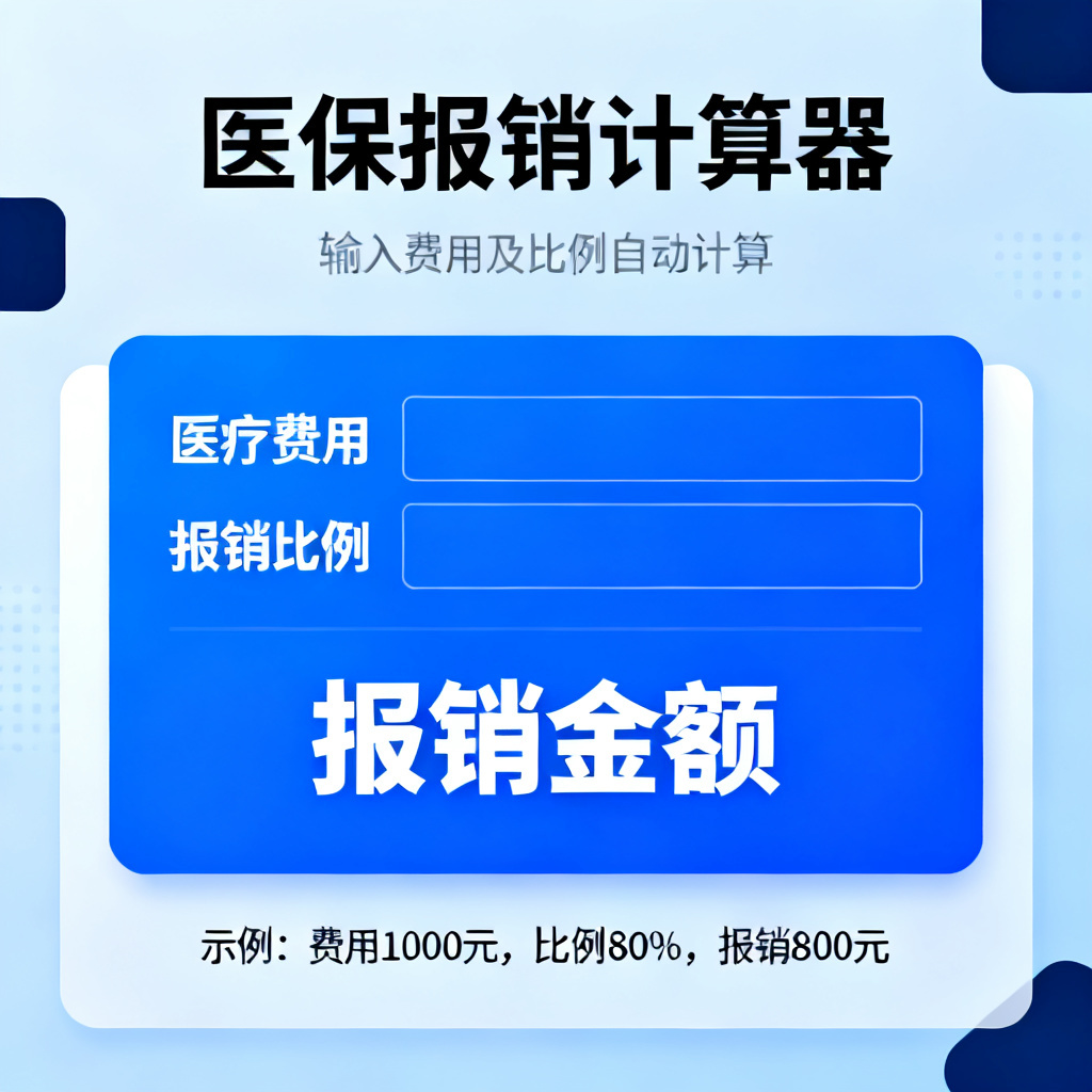医保报销计算器?2026最新完整教程与实操指南配图2