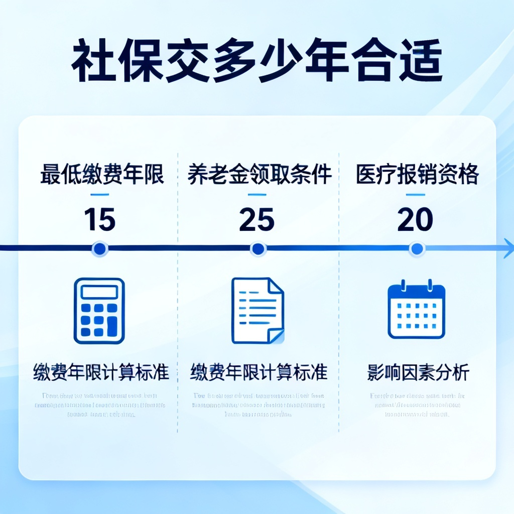 社保交多少年合适?2026最新完整教程与实操指南配图2