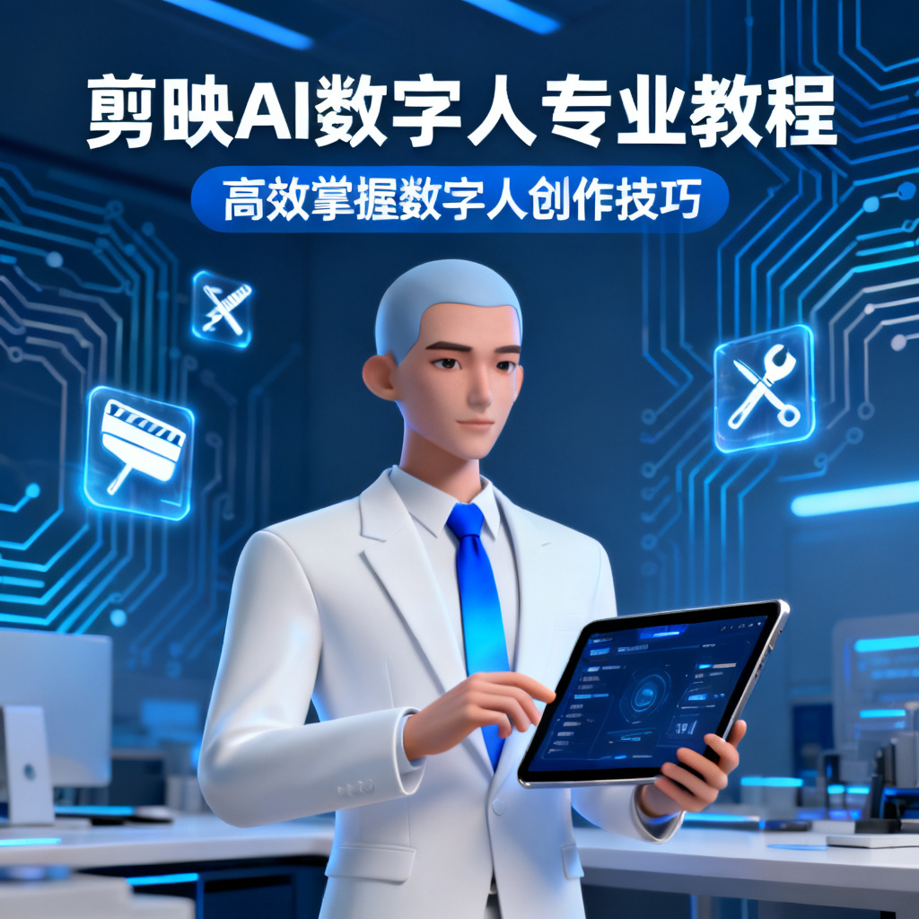 剪映AI数字人?2026最新完整教程与实操指南配图1