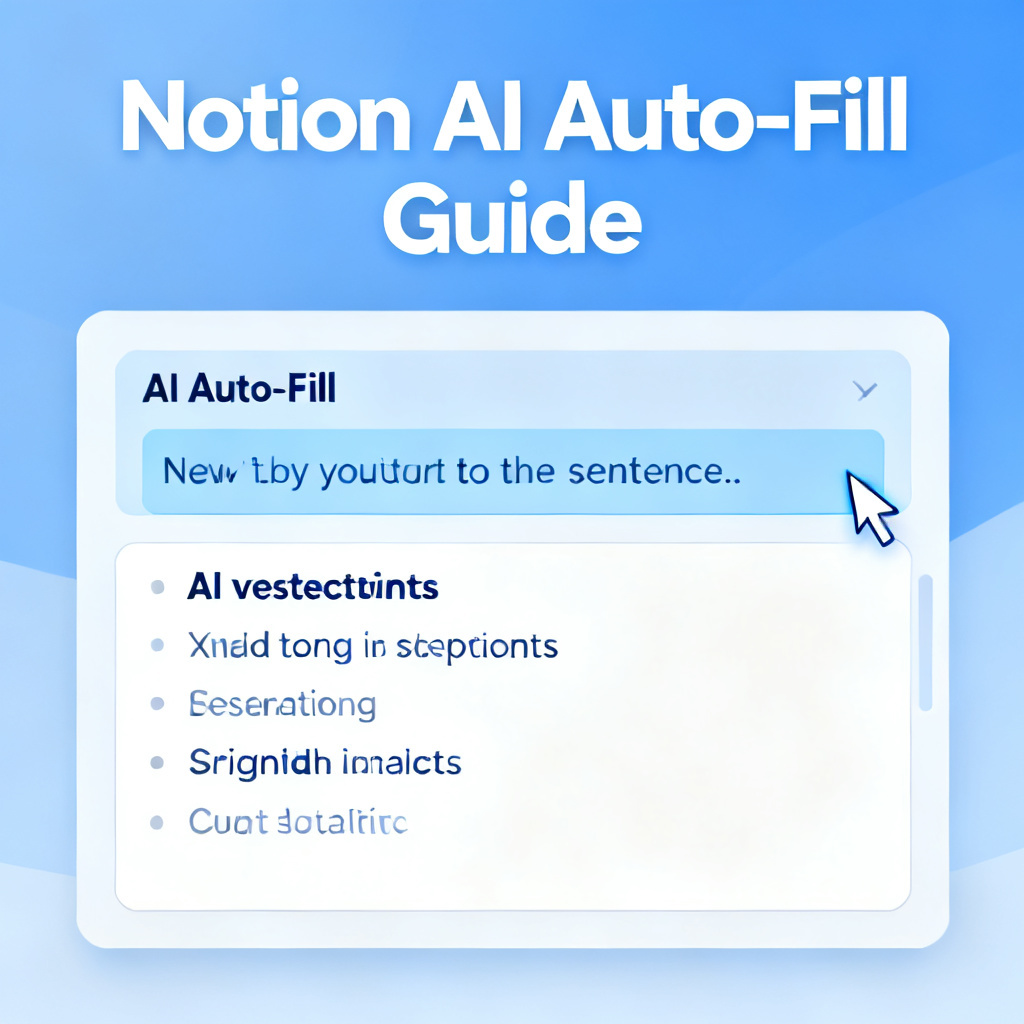 Notion AI自动填充?2026最新完整教程与实操指南配图1