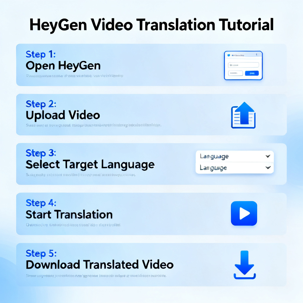 HeyGen怎么翻译视频？2026最新完整教程与实操指南配图1