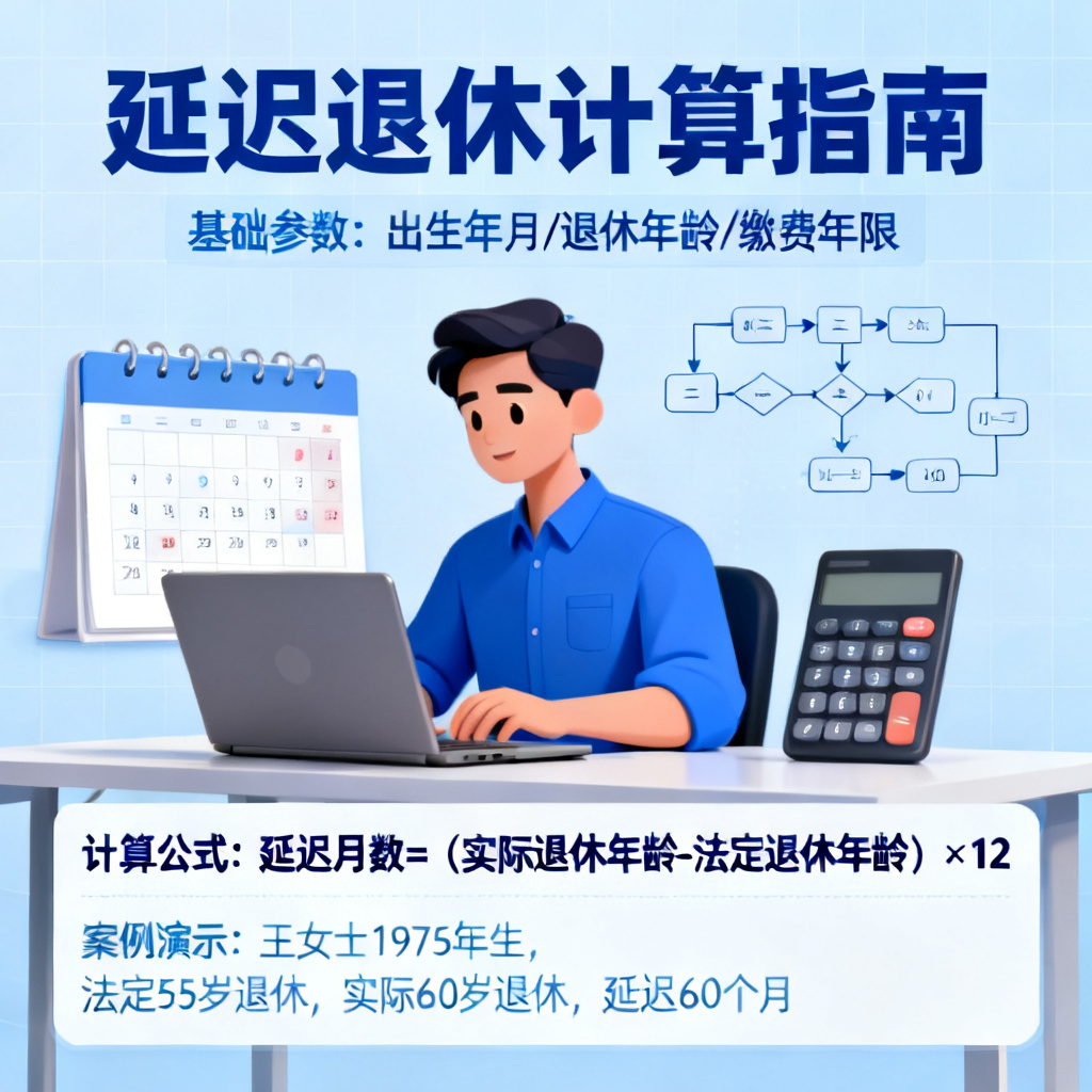 延迟退休怎么算?2026最新完整教程与实操指南配图1