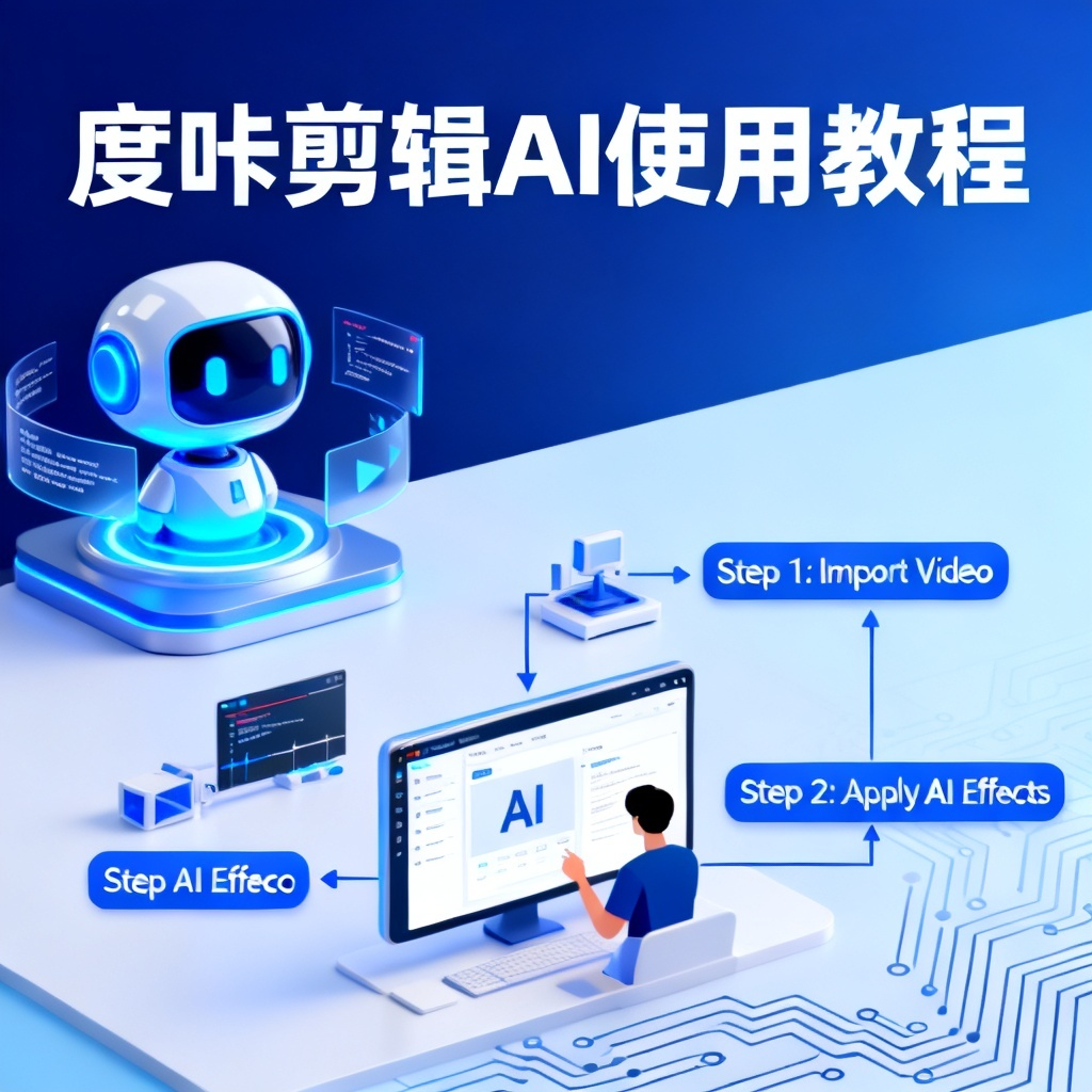 度咔剪辑AI使用?2026最新完整教程与实操指南配图1