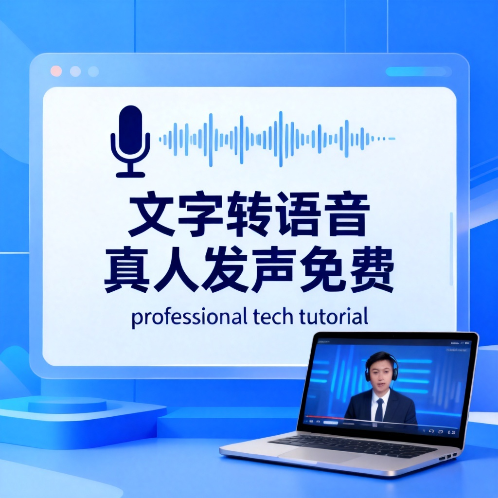 文字转语音真人发声免费？2026最新完整教程与实操指南配图1