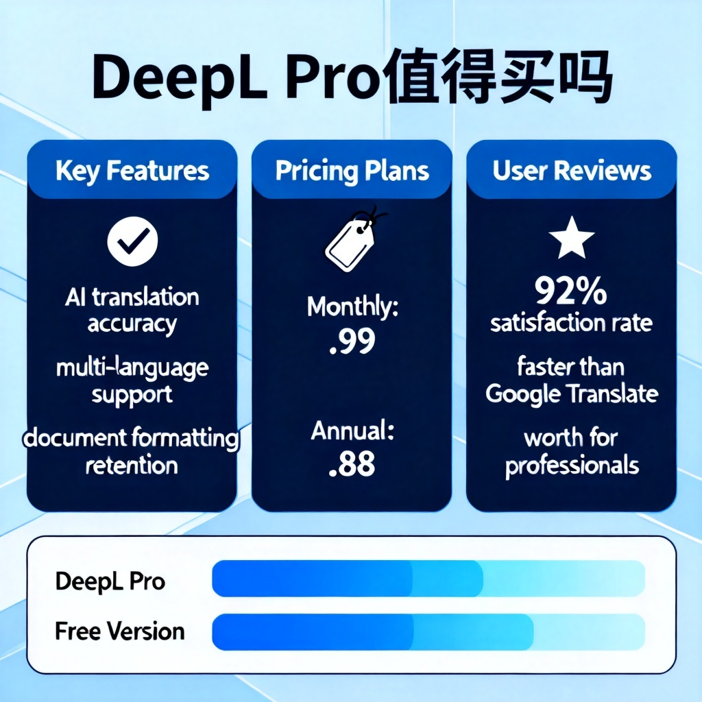 DeepL Pro值得买吗?2026最新完整教程与实操指南配图1