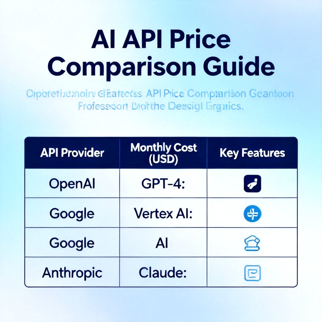 AI API价格对比?2026最新完整教程与实操指南配图1