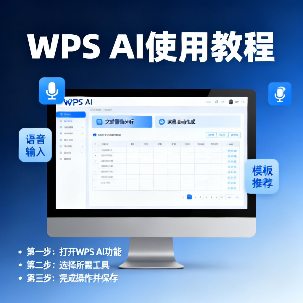 WPS AI使用教程？2026最新完整教程与实操指南配图1
